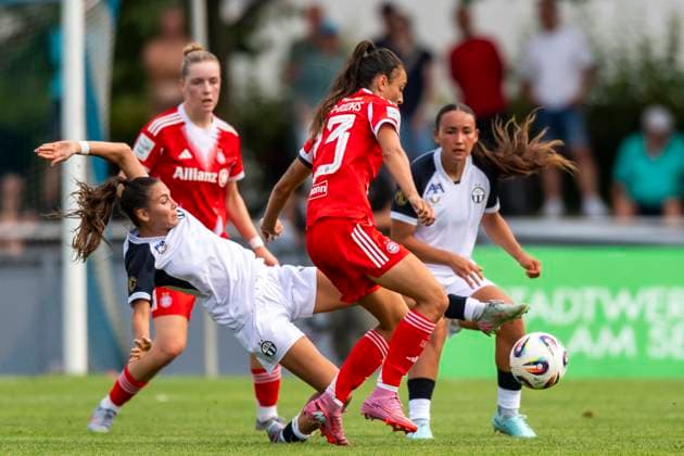 Football, Women, Test match, FC Bayern Munich - FC Zurich