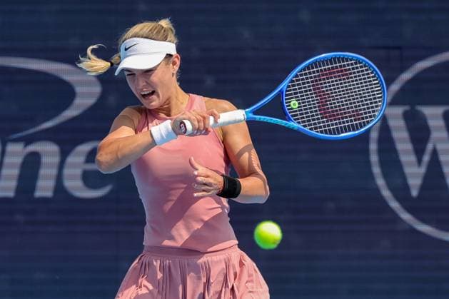 August 15, 2025, Mason, Ohio, U.S: Anna Kalinskaya in action during FridayÃ¢â‚¬â ¢s quarterfinal round of the Cincinnati Open at the Lindner Family Tennis Center, Mason, Oh. Mason U.S - ZUMAs304 20250815_zaf_s304_031 Copyright: xScottxStuartx
