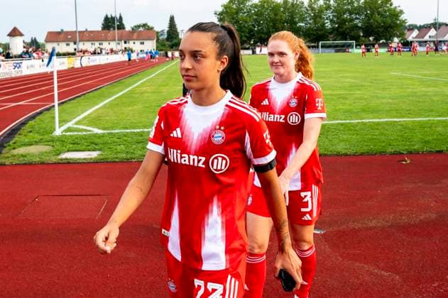 Natalia Padilla Bidas 23, FC Bayern Muenchen DEU, FC Bayern Muenchen Women vs FC Zuerich Women, Soccer, Preparation, Season 2025 26.15 08 2025, DEU, FC Bayern Muenchen Women vs FC Zuerich Women, Soccer, Preparation, Season 2025 26.15 08 2025 Friedrichshafen Copyright: xEibner-Pressefoto FlorianxWolfx EP_FWF