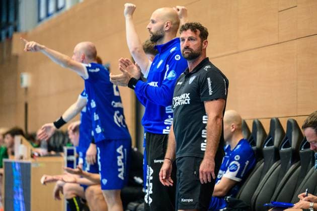 Florian, Kehrmann Coach, TBV Lemgo Lippe GER, Thuringia, SC Magdeburg vs TBV Lemgo Lippe, Wartburg Cup Eisenach 2025, Handball, Season 2025 2026, 15 08 2025 GER, Thuringia, SC Magdeburg vs TBV Lemgo Lippe, Wartburg Cup Eisenach 2025, Handball, Season 2025 2026, 15 08 2025 Eisenach Copyright: xEibner-Pressefoto MartinxHerbstx EP_MHT