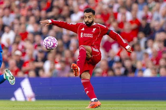 Football - FA Premier League - Liverpool FC v AFC Bournemouth LIVERPOOL, ENGLAND - Friday, August 15, 2025: Liverpool s Mohamed Salah during the FA Premier League match between Liverpool FC and AFC Bournemouth at Anfield. (Photo by David Rawcliffe Propaganda) LIVERPOOL Anfield MERSEYSIDE ENGLAND  Copyright: xDavidxRawcliffex P2025-08-15-Liverpool_Bournemouth-28