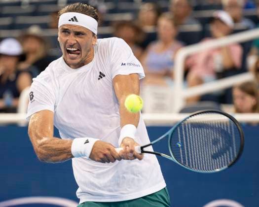 Tennis, ATP Tournament in Cincinnati, Alexander Zverev - Ben Shelton