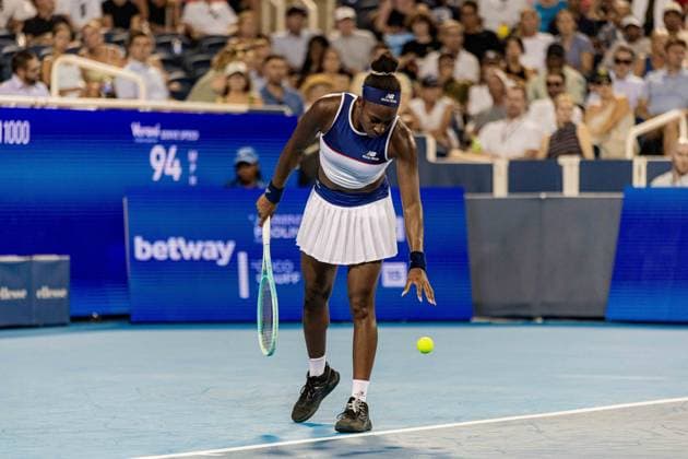 TENNIS : Tournoi de Cincinnati - 15 08 2025 Coco Gauff, Usa, Tournoi de Cincinatti 2025, 1 4 de Finale  Copyright: xx