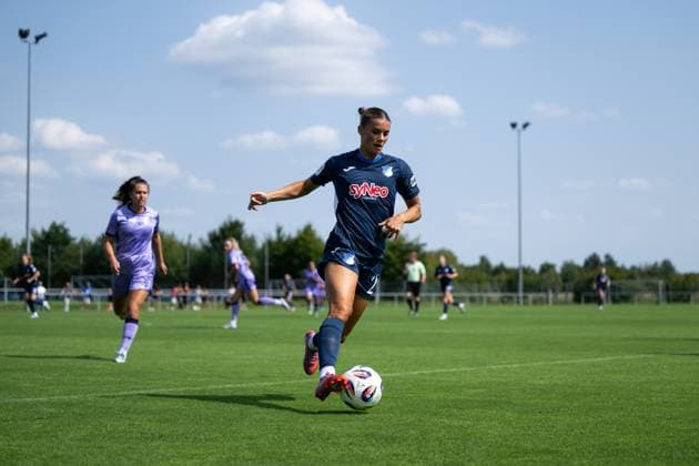 Selina Cerci TSG Hoffenheim, 29 on the ball, GER, TSG 1899 Hoffenheim vs FC Basel, Soccer Womens Bundesliga Test Match, Season 2025 2026, 16 08 2025 GER, TSG 1899 Hoffenheim vs FC Basel, Soccer Womens Bundesliga Test Match, Season 2025 2026, 16 08 2025 St Leon Copyright: xEibner-Pressefoto Memmlerx EP_MMR