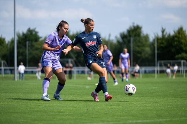 Football, Women, Test match, TSG 1899 Hoffenheim - FC Basel
