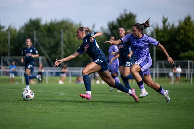 Selina Cerci TSG Hoffenheim, 29 on the ball, GER, TSG 1899 Hoffenheim vs FC Basel, Soccer Womens Bundesliga Test Match, Season 2025 2026, 16 08 2025 GER, TSG 1899 Hoffenheim vs FC Basel, Soccer Womens Bundesliga Test Match, Season 2025 2026, 16 08 2025 St Leon Copyright: xEibner-Pressefoto Memmlerx EP_MMR