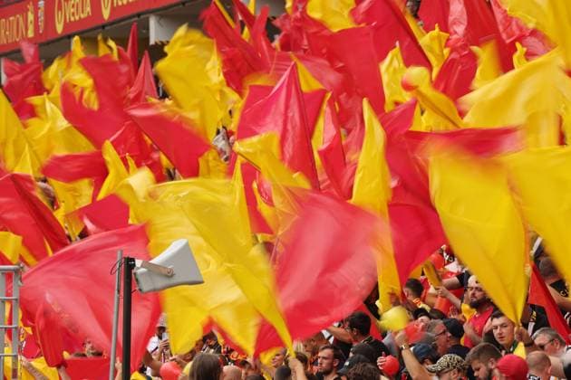 FOOTBALL : RC Lens vs Olympique Lyonnais - Ligue 1 J1 - 16 08 2025 Ambiance supporters de Lens lors du match RC Lens vs Olympique Lyonnais, Ligue 1 J1, stade Bollaert-Delelis, le 16 aoÃ»t 2025 - photo Laurent Sanson PsnewZ  Copyright: xLaurentxSANSONx xPsnewZx