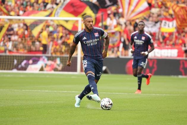 FOOTBALL : RC Lens vs Olympique Lyonnais - Ligue 1 J1 - 16 08 2025 Corentin TOLISSO (Olympique Lyonnais) lors du match RC Lens vs Olympique Lyonnais, Ligue 1 J1, stade Bollaert-Delelis, le 16 aoÃ»t 2025 - photo Laurent Sanson PsnewZ  Copyright: xLaurentxSANSONx xPsnewZx