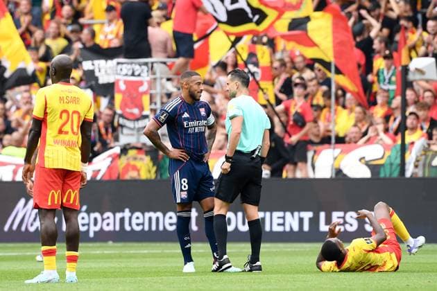 RC Lens v Olympique Lyonnais - Ligue 1 McDonald s 2025 2026 08 Corentin TOLISSO (ol) during the Ligue 1 McDonald s match between Lens and Lyon at Stade Felix Bollaert on August 16, 2025 in Lens, France. Lens France  Copyright: xFEPx 776368233