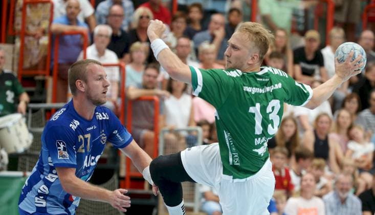 Handball, DHB Cup, Wölfe Würzburg - TV Großwallstadt