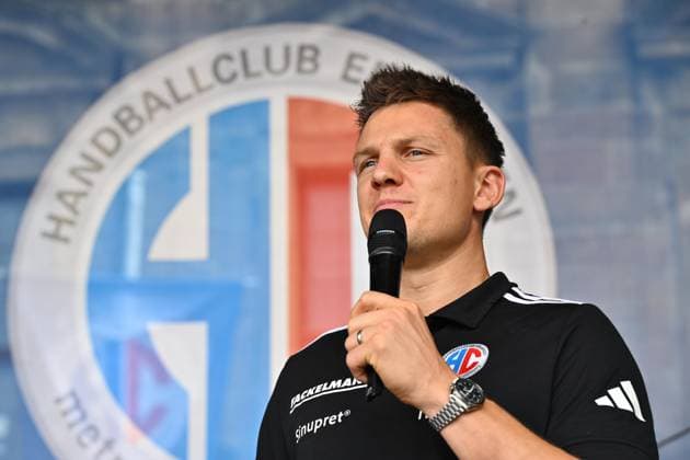 16 08 2025 Handball 1 Bundesliga Season 2025 2026 HC Erlangen HCE Event Season Opening xwoxzix Christoph Steinert 44, HC Erlangen HCE