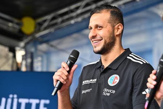 16 08 2025 Handball 1 Bundesliga Season 2025 2026 HC Erlangen HCE Event Season Opening xwoxzix Khalifa Ghedbane 96, HC Erlangen HCE