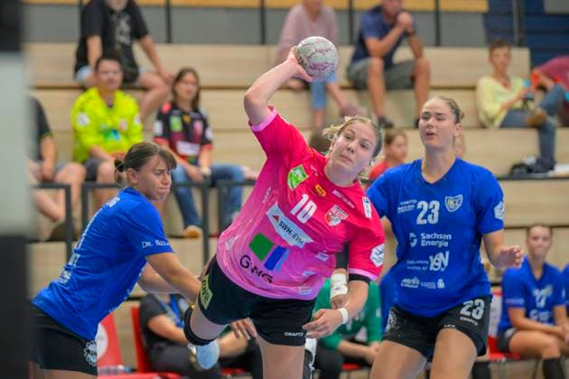 Handball, Women, Halle-Saale Cup, Final, SV Union Halle-Neustadt - HC Leipzig