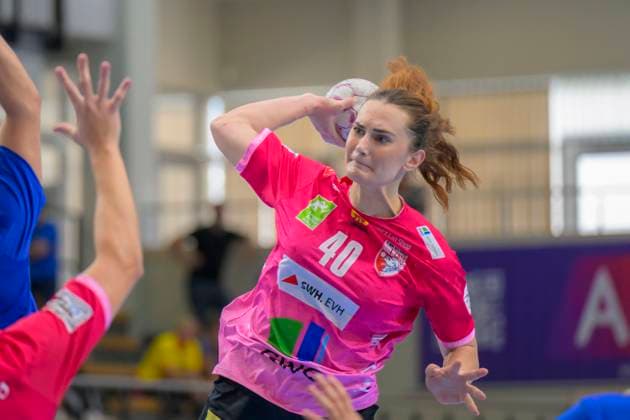 Tena Petika Halle, 40 , SV Union Halle Neustadt HC Leipzig, Handball Women, Bundesliga, Halle Saale Cup, Final, Season 2025 26, 16 08 2025 Halle SWH Arena Sachsen Anhalt Germany