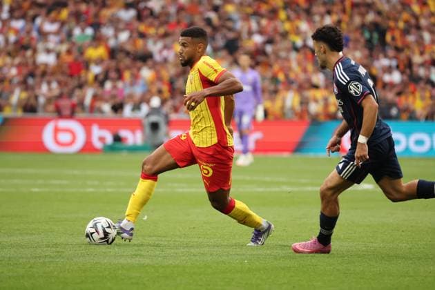FOOTBALL : RC Lens vs Olympique Lyonnais - Ligue 1 J1 - 16 08 2025 Matthieu UDOL (RC Lens) lors du match RC Lens vs Olympique Lyonnais, Ligue 1 J1, stade Bollaert-Delelis, le 16 aoÃ»t 2025 - photo Laurent Sanson PsnewZ  Copyright: xLaurentxSANSONx xPsnewZx
