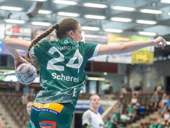 Luisa Scherer Frisch Auf Women, 24 from outside, Frisch Auf Goeppingen vs Rostocker Handball Club, Handball, Players Night, Season 2025 2026, 16 08 2025 Frisch Auf Goeppingen vs Rostocker Handball Club, Handball, Players Night, Season 2025 2026, 16 08 2025 Wolfschlugen Copyright: xMichaelxSchmidt Eibner-Pressefotx EP_MST
