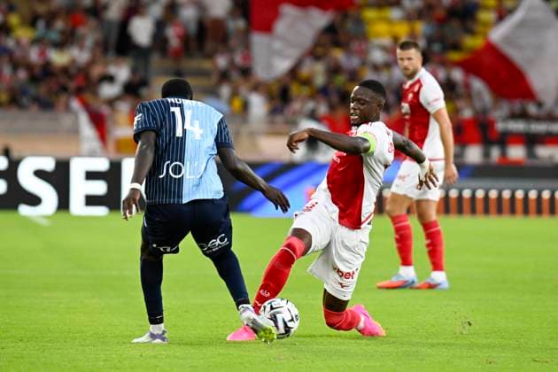FOOTBALL : AS Monaco VS Le Havre AC - Ligue 1 Mcdonald s - 16 08 2025 Denis Zakaria (ASM) - Ligue 1 Mcdonald s match between AS Monaco and Le Havre Athletic Club on 16th August 2025 at the Louis II Stadium in Monaco. MonacoMonaco  Copyright: xWilliamxCannarellax