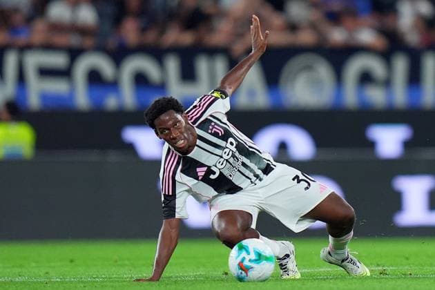 Juventus Jonathan David during the Bortolotti trophy, soccer match between Atalanta and Juventus at Gewiss Stadium in Bergamo , North Italy - Saturday , August 16 , 2025 . - Soccer  Copyright: xSpada LaPressex