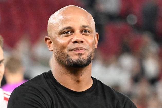 16 08 2025, xsltx, Fussball Supercup 2025, VfB Stuttgart FC Bayern München v l Jubel, Freude über den Sieg Trainer head coach Vincent Kompany FC Bayern Muenchen DFL DFB REGULATIONS PROHIBIT ANY USE OF PHOTOGRAPHS as IMAGE SEQUENCES and or QUASI VIDEO Stuttgart