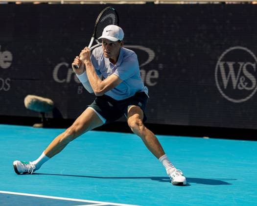 TENNIS : Tournoi de Cincinnati - 16 08 2025 Jannik Sinner, Italie, Tournoi de Cincinatti 2025, 1 2 Finale  Copyright: xx