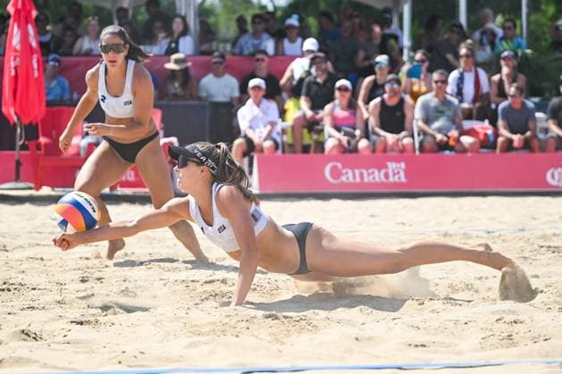 Beach volleyball, Beach Pro Tour in Montreal