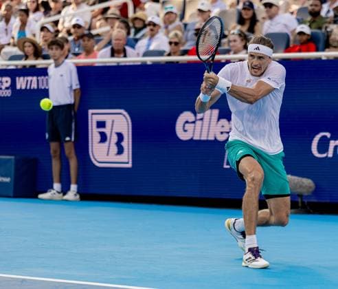 TENNIS : Tournoi de Cincinnati - 16 08 2025 Alexander Sverev, Allemagne, Tournoi de Cincinatti 2025, 1 2 Finale  Copyright: xx