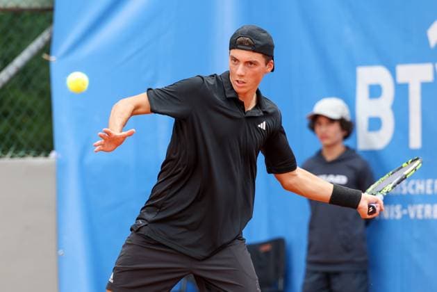 Benito Sanchez Martinez GER , ATP Challenger Swabia Open, Men, Tennis, Qualifying round, 17 08 2025 Augsburg Bavaria Germany Copyright: xkolbert-press ChristianxKolbertx