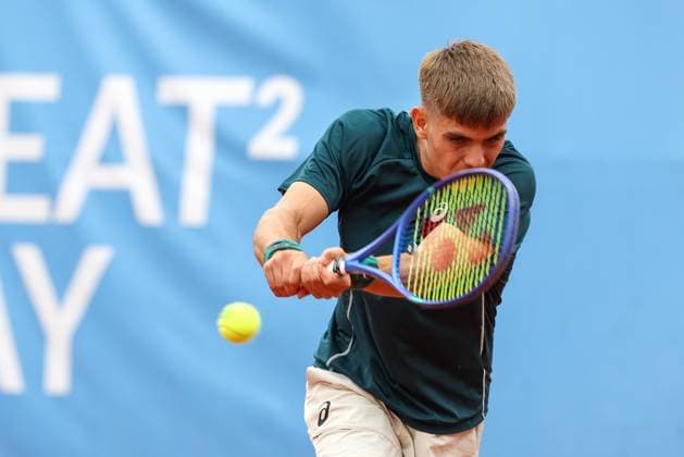 Nikolai Barsukov GER , ATP Challenger Swabia Open, Men, Tennis, Qualifying round, 17 08 2025 Augsburg Bavaria Germany Copyright: xkolbert-press ChristianxKolbertx