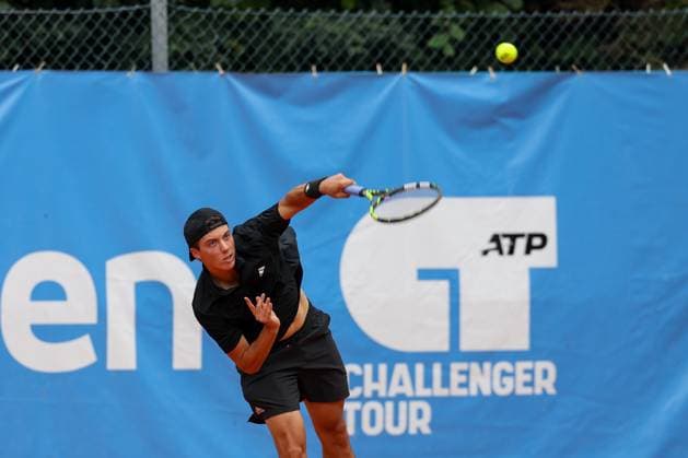 Benito Sanchez Martinez GER , ATP Challenger Swabia Open, Men, Tennis, Qualifying round, 17 08 2025 Augsburg Bavaria Germany Copyright: xkolbert-press ChristianxKolbertx