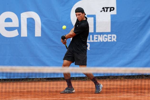Benito Sanchez Martinez GER , ATP Challenger Swabia Open, Men, Tennis, Qualifying round, 17 08 2025 Augsburg Bavaria Germany Copyright: xkolbert-press ChristianxKolbertx