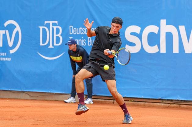 Benito Sanchez Martinez GER , ATP Challenger Swabia Open, Men, Tennis, Qualifying round, 17 08 2025 Augsburg Bavaria Germany Copyright: xkolbert-press ChristianxKolbertx