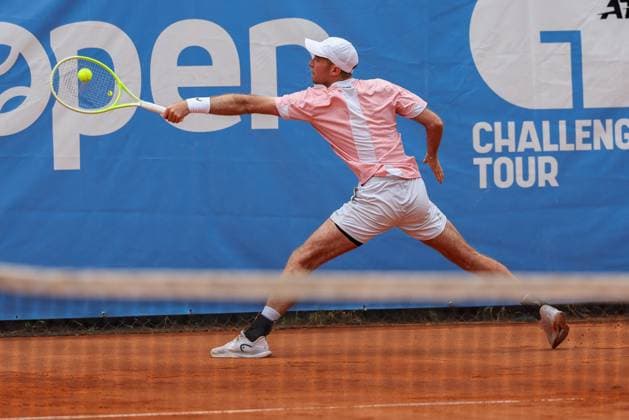 Jeremy Schifris GER , ATP Challenger Swabia Open, Men, Tennis, Qualifying round, 17 08 2025 Augsburg Bavaria Germany Copyright: xkolbert-press ChristianxKolbertx