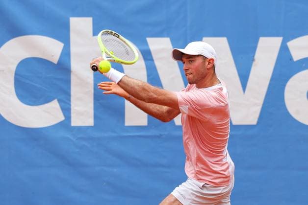 Jeremy Schifris GER , ATP Challenger Swabia Open, Men, Tennis, Qualifying round, 17 08 2025 Augsburg Bavaria Germany Copyright: xkolbert-press ChristianxKolbertx