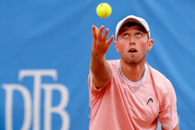 Jeremy Schifris GER , ATP Challenger Swabia Open, Men, Tennis, Qualifying round, 17 08 2025 Augsburg Bavaria Germany Copyright: xkolbert-press ChristianxKolbertx