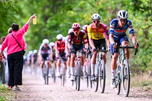 Belgian 2025 National Championship Gravel Westerlo 17 08 2025 WESTERLO, BELGIUM - AUGUST 17 : Merlier Tim (BEL) of Soudal - Quick Step in action during the Elite cycling Gravel race of the Belgian National Championships 2025 an UCI National Championships Gravel race with start and finish in Westerlo on August 17, 2025 in Westerlo, Belgium, 17 08 2025 Westerlo Belgium  Copyright: xGvgx