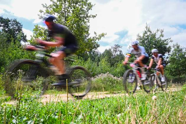 Belgian 2025 National Championship Gravel Westerlo 17 08 2025 WESTERLO, BELGIUM - AUGUST 17 : Illustration picture during the Elite cycling Gravel race of the Belgian National Championships 2025 an UCI National Championships Gravel race with start and finish in Westerlo on August 17, 2025 in Westerlo, Belgium, 17 08 2025 Westerlo Belgium  Copyright: xGvgx