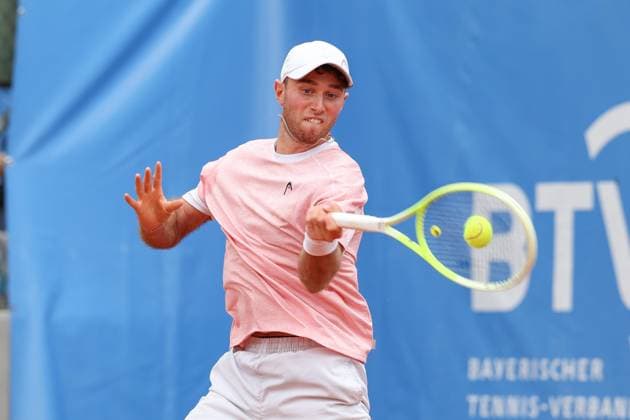 Jeremy Schifris GER , ATP Challenger Swabia Open, Men, Tennis, Qualifying round, 17 08 2025 Augsburg Bavaria Germany Copyright: xkolbert-press ChristianxKolbertx