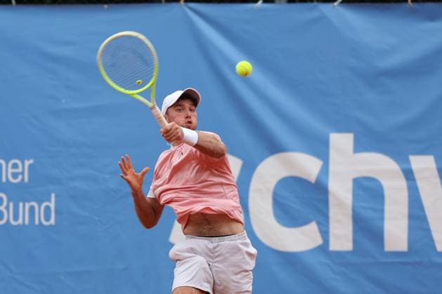 Jeremy Schifris GER , ATP Challenger Swabia Open, Men, Tennis, Qualifying round, 17 08 2025 Augsburg Bavaria Germany Copyright: xkolbert-press ChristianxKolbertx