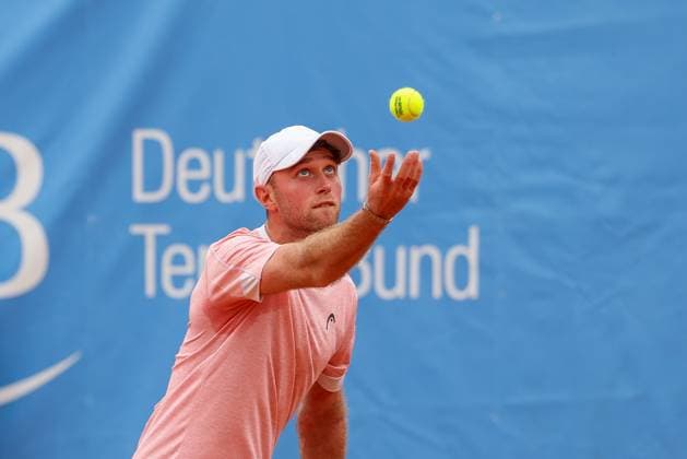Jeremy Schifris GER , ATP Challenger Swabia Open, Men, Tennis, Qualifying round, 17 08 2025 Augsburg Bavaria Germany Copyright: xkolbert-press ChristianxKolbertx