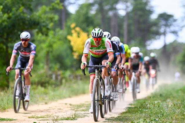 Belgian 2025 National Championship Gravel Westerlo 17 08 2025 WESTERLO, BELGIUM - AUGUST 17 : Sweeck Laurens (BEL) of Crelan - Corendon in action during the Elite cycling Gravel race of the Belgian National Championships 2025 an UCI National Championships Gravel race with start and finish in Westerlo on August 17, 2025 in Westerlo, Belgium, 17 08 2025 Westerlo Belgium  Copyright: xGvgx