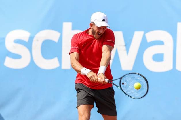 Maik Steiner GER , ATP Challenger Swabia Open, Men, Tennis, Qualifying round, 17 08 2025 Augsburg Bavaria Germany Copyright: xkolbert-press ChristianxKolbertx