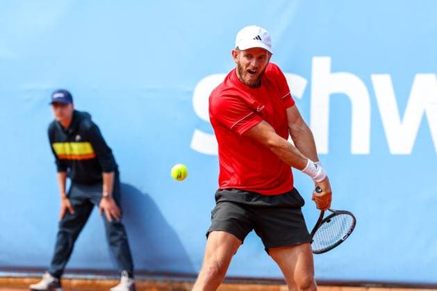Maik Steiner GER , ATP Challenger Swabia Open, Men, Tennis, Qualifying round, 17 08 2025 Augsburg Bavaria Germany Copyright: xkolbert-press ChristianxKolbertx