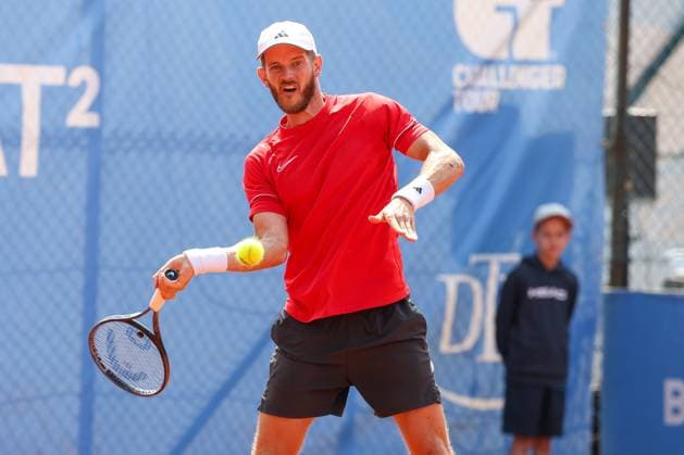 Maik Steiner GER , ATP Challenger Swabia Open, Men, Tennis, Qualifying round, 17 08 2025 Augsburg Bavaria Germany Copyright: xkolbert-press ChristianxKolbertx