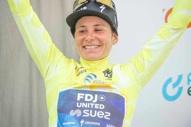 August 17, 2025, Aigle, Vaud, Switzerland: Aigle Switzerland, 08 17 2025: ELISE CHABBEY of Team FDJ - SUEZ wins the 4th edition of the Tour de Romandie during the 2025 Tour de Romandie Women. Aigle Switzerland - ZUMAd206 20250817_zip_d206_003 Copyright: xEricxDubostx