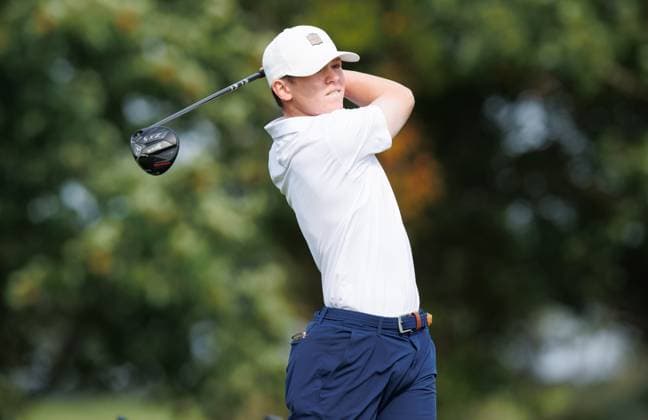 REPRO FREE *PRESS RELEASE NO REPRODUCTION FEE* EDITORIAL USE ONLY AIG Irish Men s Amateur Close Championships, Westport, Mayo 17 8 2025 Benjamin Oberholzer Benjamin Oberholzer 17 8 2025  Copyright: x INPHO TomxMaherx BI7I0055