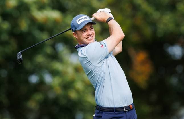 REPRO FREE *PRESS RELEASE NO REPRODUCTION FEE* EDITORIAL USE ONLY AIG Irish Men s Amateur Close Championships, Westport, Mayo 17 8 2025 Stuart Grehan Stuart Grehan 17 8 2025  Copyright: x INPHO TomxMaherx BI7I0062