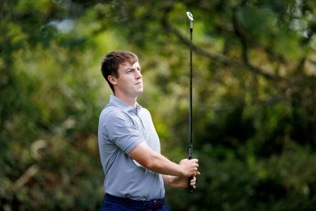 REPRO FREE *PRESS RELEASE NO REPRODUCTION FEE* EDITORIAL USE ONLY AIG Irish Men s Amateur Close Championships, Westport, Mayo 17 8 2025 Jack McDonnell Jack McDonnell 17 8 2025  Copyright: x INPHO TomxMaherx BI7I0103