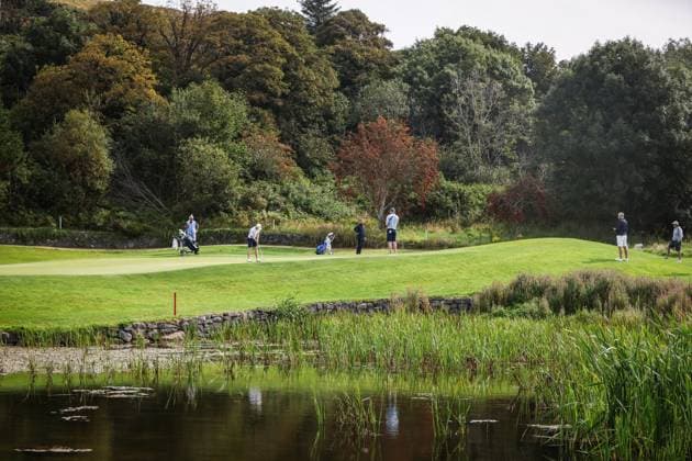 REPRO FREE *PRESS RELEASE NO REPRODUCTION FEE* EDITORIAL USE ONLY AIG Irish Men s Amateur Close Championships, Westport, Mayo 17 8 2025 Benjamin Oberholzer makes a putt Benjamin Oberholzer makes a putt 17 8 2025  Copyright: x INPHO TomxMaherx TEK_4657