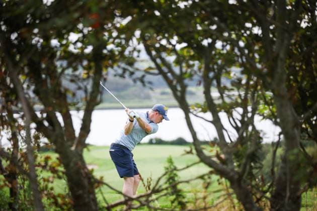 REPRO FREE *PRESS RELEASE NO REPRODUCTION FEE* EDITORIAL USE ONLY AIG Irish Men s Amateur Close Championships, Westport, Mayo 17 8 2025 Stuart Grehan Stuart Grehan 17 8 2025  Copyright: x INPHO TomxMaherx TEK_5273