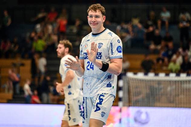 Joel, Willecke KM, TBV Lemgo Lippe, 24 GER, Thuringia, ThSV Eisenach against TBV Lemgo Lippe, Wartburg Cup Eisenach 2025, Handball, Season 2025 2026, Sunday, 17 08 2025 GER, Thuringia, ThSV Eisenach against TBV Lemgo Lippe, Wartburg Cup Eisenach 2025, Handball, Season 2025 2026, Sunday, 17 08 2025 Eisenach Copyright: xEibner-Pressefoto MartinxHerbstx EP_MHT
